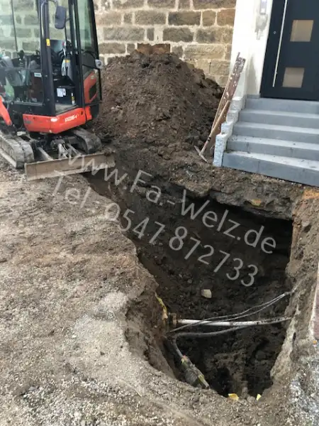 Baggerarbeiten Erdarbeiten – Firma Welz