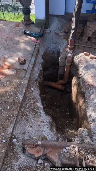Kanalarbeiten und Leitungsverlegung - Firma Welz