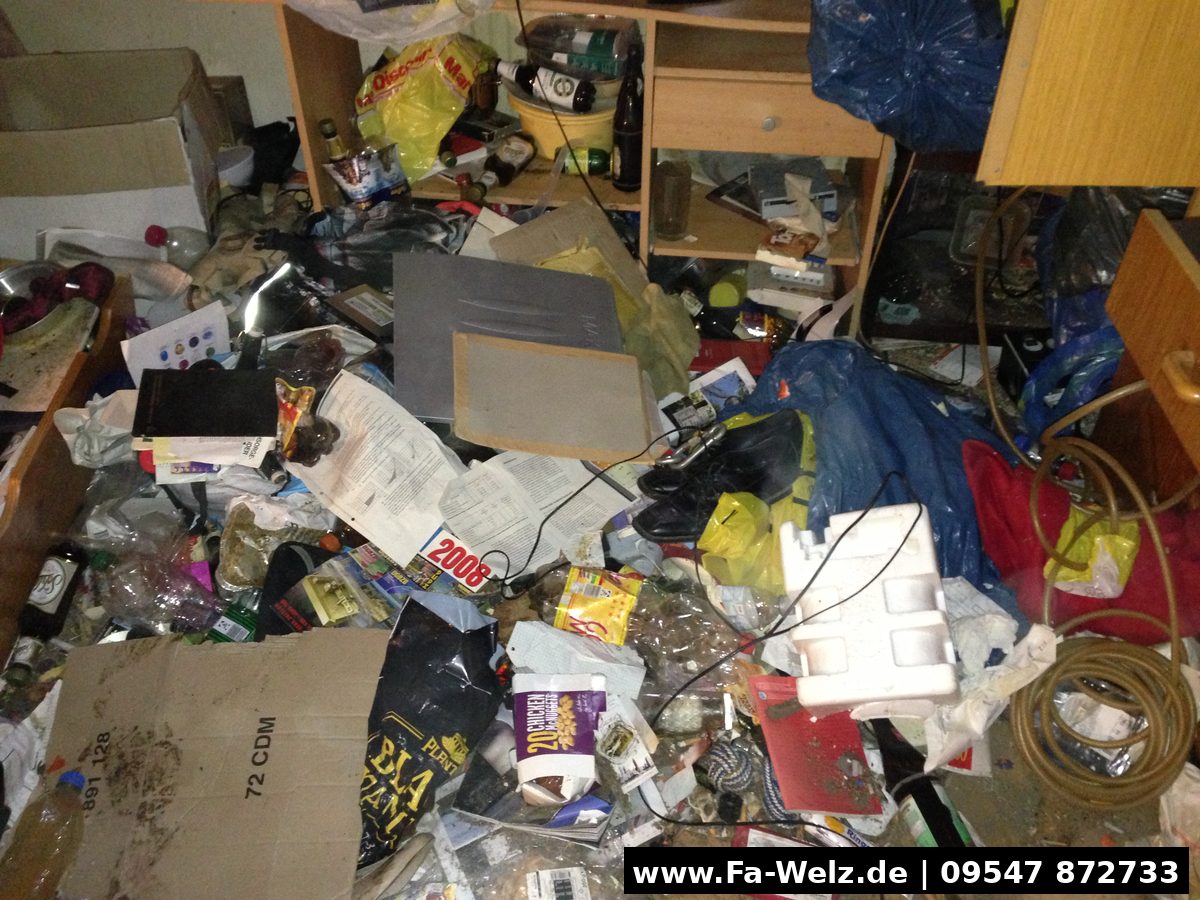 Messiwohnung räumen - diskret und professionell