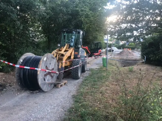 Kabelverlegung