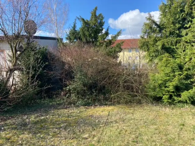 Garten vorher – Gartengestaltung Firma Welz